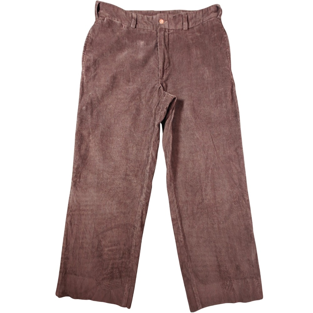 Bills Khakis M2 Classic Fit Brown Corduroy Pants Mens 35x29 Made in USA‎ Cotton
